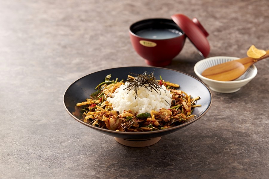 조갯살비빔밥
